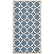 Safavieh Courtyard Blue Indoor Outdoor Rug - 2'7
