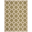 Safavieh Courtyard Green Indoor Outdoor Rug - 8' x 11'