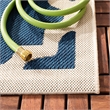 Safavieh Courtyard Navy Indoor Outdoor Rug - Square 5'3