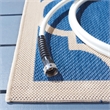 Safavieh Courtyard Blue Indoor Outdoor Rug - 5'3