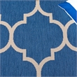 Safavieh Courtyard Blue Indoor Outdoor Rug - 5'3