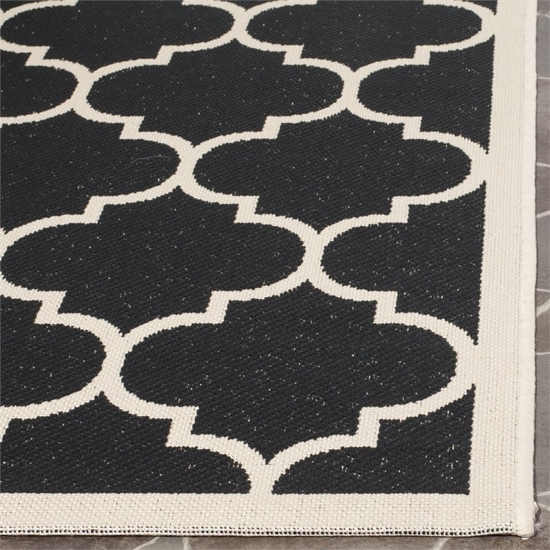 Safavieh Courtyard Blue Indoor Outdoor Rug - Square 5'3