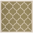 Safavieh Courtyard Green Indoor Outdoor Rug - Square 7'10