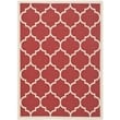 Safavieh Courtyard Red Indoor Outdoor Rug - 4' x 5'7