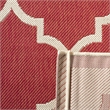 Safavieh Courtyard Red Indoor Outdoor Rug - 5'3