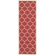 Safavieh Courtyard Red Indoor Outdoor Rug - Runner 2'3