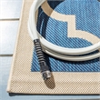Safavieh Courtyard Navy Indoor Outdoor Rug - Square 7'10