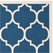 Safavieh Courtyard Navy Indoor Outdoor Rug - Square 7'10