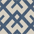 Safavieh Courtyard Navy Indoor Outdoor Rug - Runner 2'7