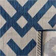 Safavieh Courtyard Navy Indoor Outdoor Rug - Square 6'7