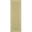Safavieh Courtyard Green Indoor Outdoor Rug - Runner 2'3