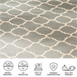 Safavieh Courtyard Anthracite Indoor Outdoor Rug - Square 5'3