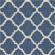 Safavieh Courtyard Navy Indoor Outdoor Rug - Runner 2'3