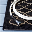 Safavieh Courtyard Black Indoor Outdoor Rug - Square 7'10