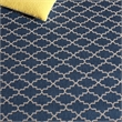 Safavieh Courtyard Blue Indoor Outdoor Rug - Runner 2'3