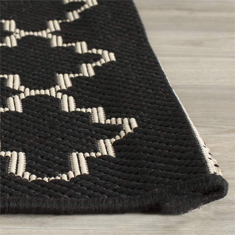 Safavieh Courtyard Blue Indoor Outdoor Rug - Runner 2'3