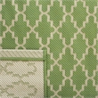 Safavieh Courtyard Green Indoor Outdoor Rug - Runner 2'3