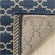 Safavieh Courtyard Navy Indoor Outdoor Rug - 2' x 3'7