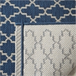 Safavieh Courtyard Navy Indoor Outdoor Rug - Square 4'