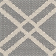 Safavieh Courtyard Anthracite Indoor Outdoor Rug - 2' x 3'7