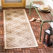 Safavieh Courtyard Black Indoor Outdoor Rug - 8' x 11'