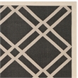 Safavieh Courtyard Black Indoor Outdoor Rug - 9' x 12'