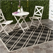 Safavieh Courtyard Black Indoor Outdoor Rug - Runner 2'7