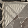 Safavieh Courtyard Black Indoor Outdoor Rug - Square 7'10