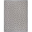 Safavieh Courtyard Anthracite Indoor Outdoor Rug - 9' x 12'