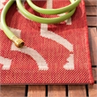 Safavieh Courtyard Red Indoor Outdoor Rug - 4' x 5'7