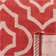 Safavieh Courtyard Red Indoor Outdoor Rug - 8' x 11'