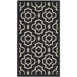 Safavieh Courtyard Black Indoor Outdoor Rug - 2' x 3'7