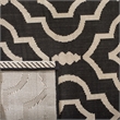 Safavieh Courtyard Black Indoor Outdoor Rug - 9' x 12'