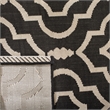 Safavieh Courtyard Black Indoor Outdoor Rug - Square 7'10