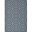 Safavieh Courtyard Navy Indoor Outdoor Rug - 5'3
