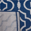 Safavieh Courtyard Navy Indoor Outdoor Rug - 8' x 11'