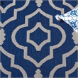 Safavieh Courtyard Navy Indoor Outdoor Rug - 8' x 11'