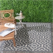 Safavieh Courtyard Navy Indoor Outdoor Rug - 9' x 12'