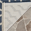 Safavieh Courtyard Navy Indoor Outdoor Rug - Square 6'7