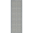 Safavieh Courtyard Navy Indoor Outdoor Rug - Runner 2'3