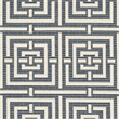 Safavieh Courtyard Navy Indoor Outdoor Rug - Runner 2'7