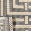 Safavieh Courtyard Grey Indoor Outdoor Rug - Runner 2'3