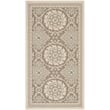 Safavieh Courtyard Beige Indoor Outdoor Rug - 2'7