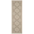 Safavieh Courtyard Beige Indoor Outdoor Rug - Runner 2'7