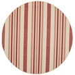 Safavieh Courtyard Beige Indoor Outdoor Rug - Round 6'7