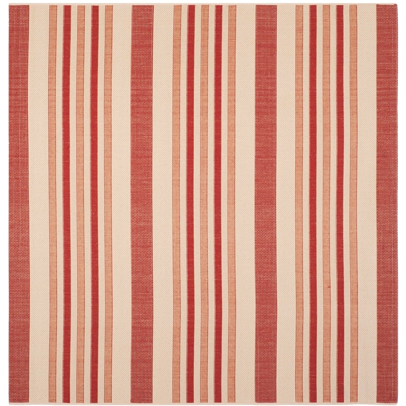 Safavieh Courtyard Beige Indoor Outdoor Rug - Square 6'7