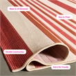 Safavieh Courtyard Beige Indoor Outdoor Rug - Square 6'7