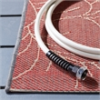 Safavieh Courtyard Anthracite Indoor Outdoor Rug - 2' x 3'7