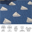 Safavieh Courtyard Navy Indoor Outdoor Rug - 8' x 11'