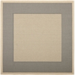 Safavieh Courtyard Grey Indoor Outdoor Rug - Square 7'10